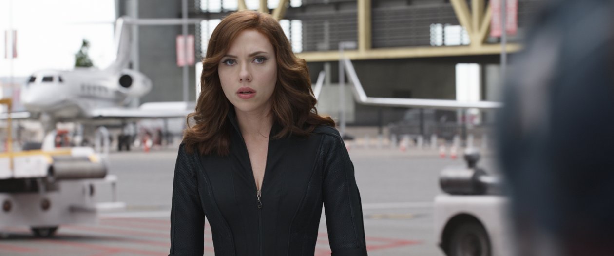 Scarlett Johansson In Captain America Civil War