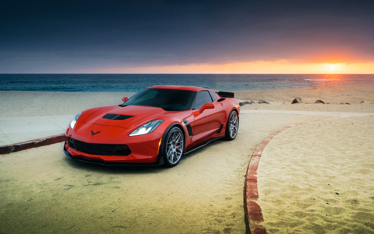 Chevrolet Corvette Z06 Red