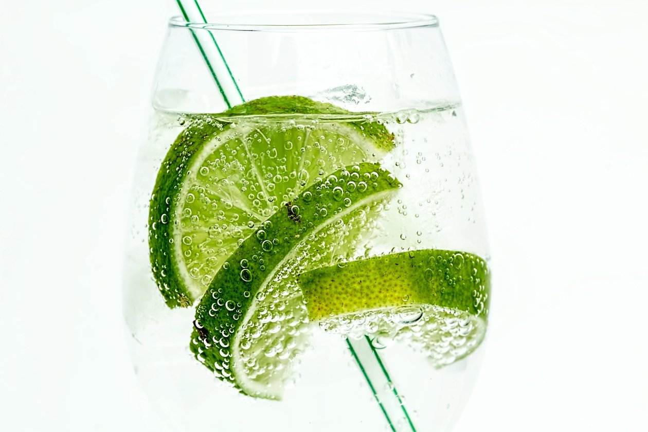 Lime Drink Bubbles