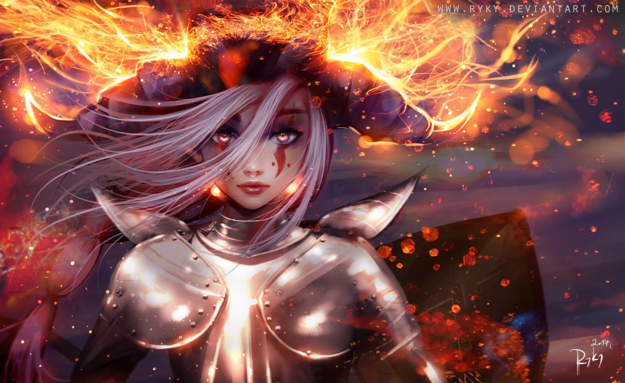 Fire Warrior Artwork