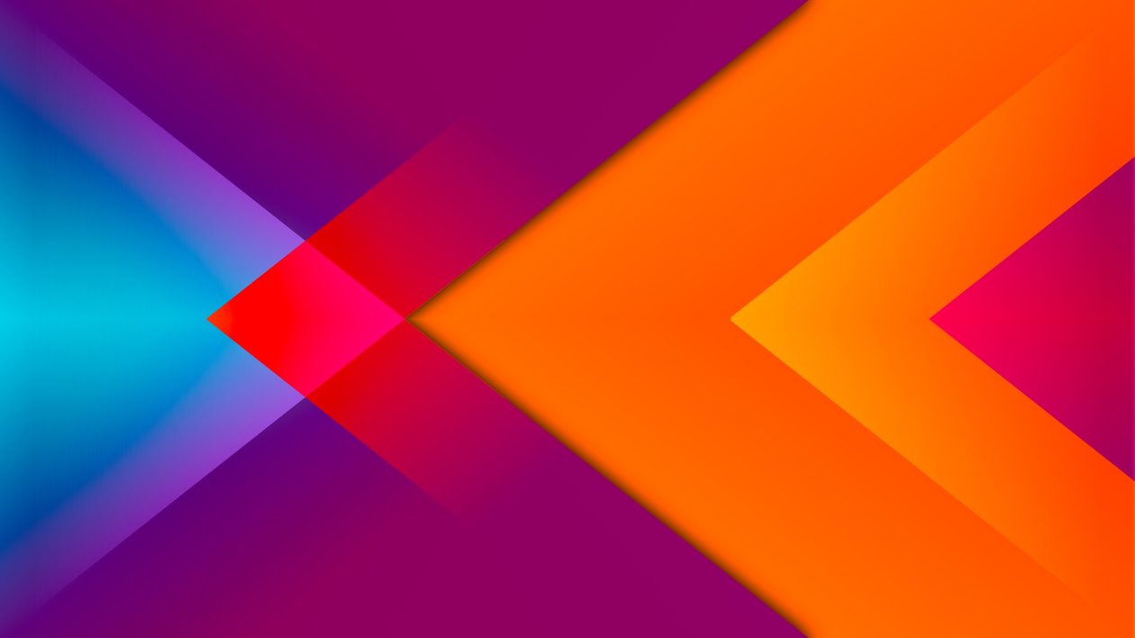 Triangle To Left Abstract 8k