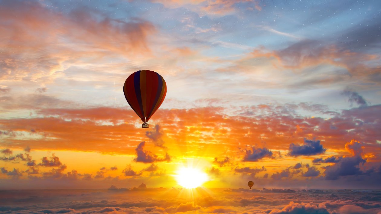 Air Balloons Cloudland 4k
