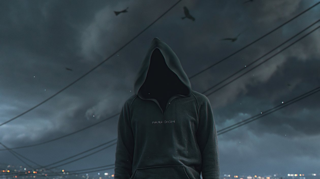 Anonymus Boy In Dark Night 4k