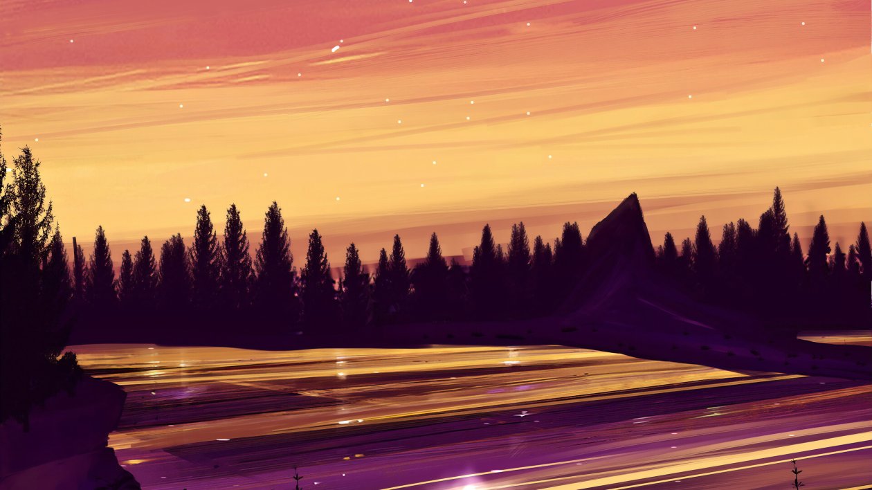 Pink And Yellow Sky 4k