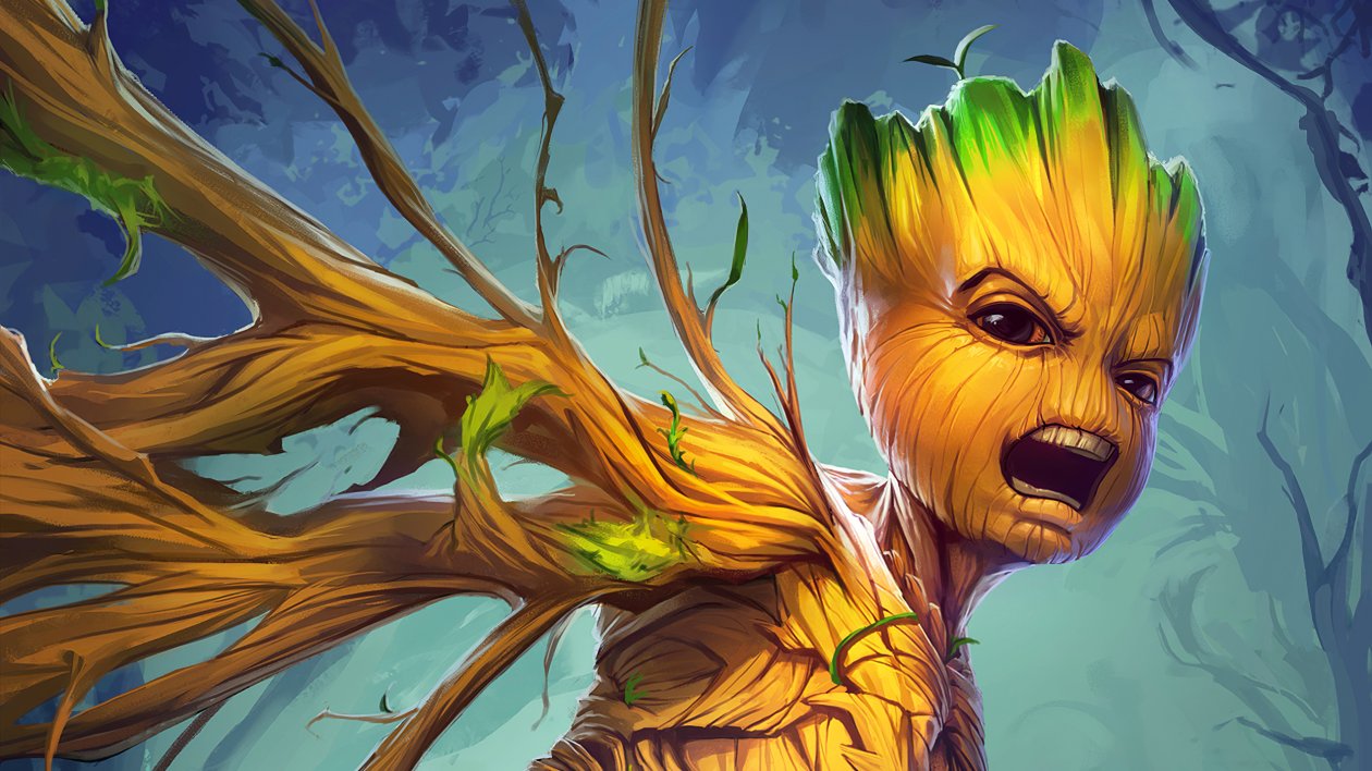 Baby Groot Grown Up