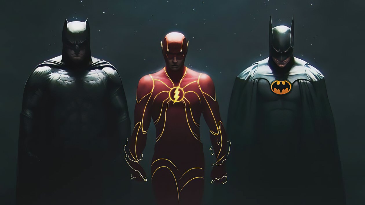 Batmans And Flash 4k