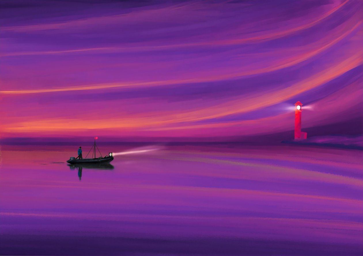 Boating To Lighthouse