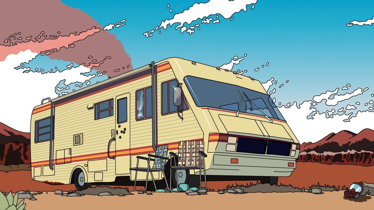 Breaking Bad Van 4k