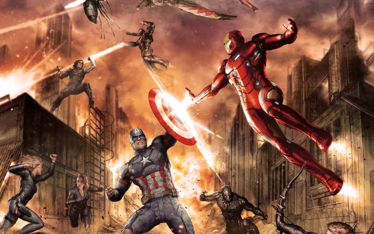 Captain America Civil War Comic