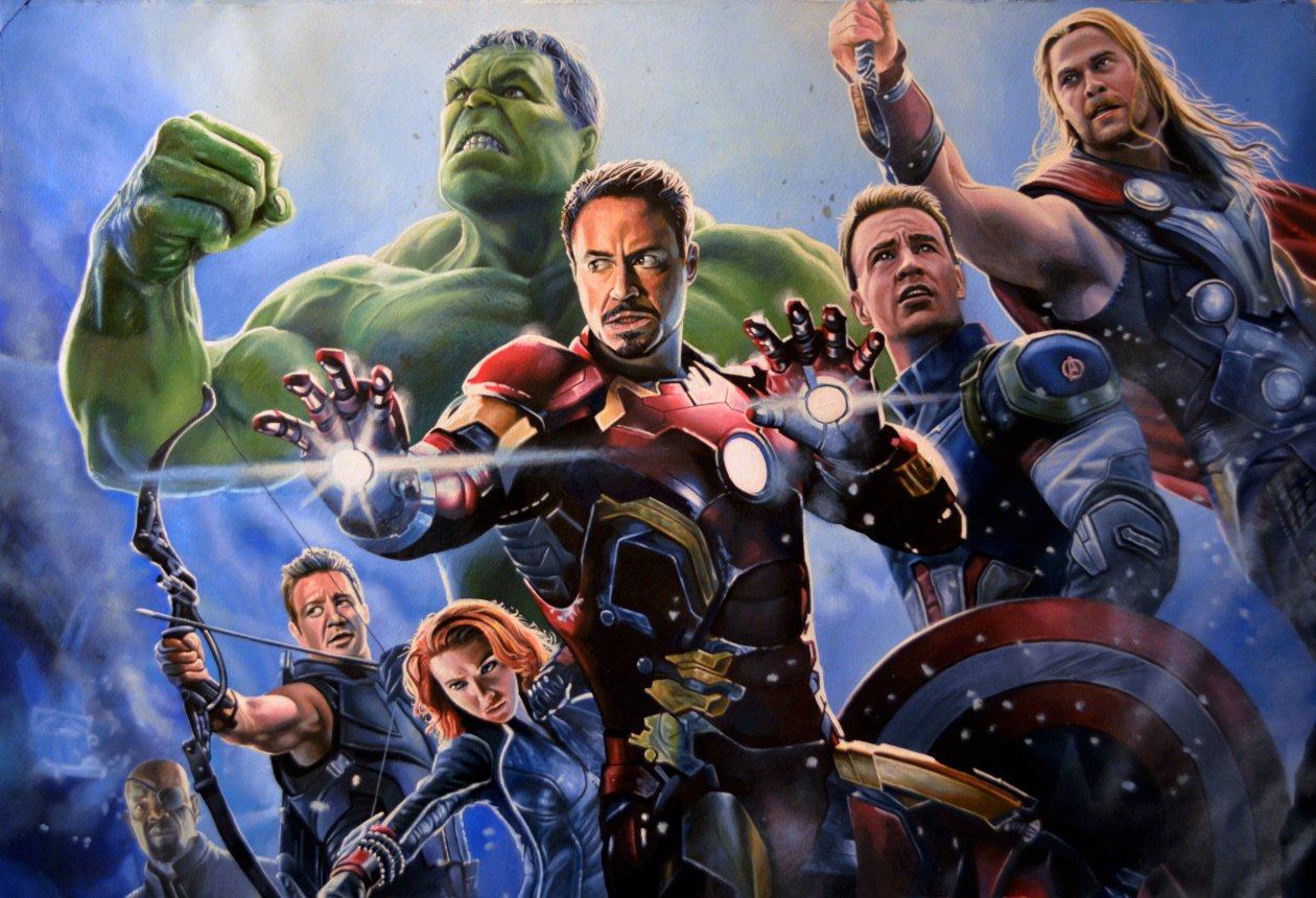 Avengers Age Of Ultron Artwork 5k