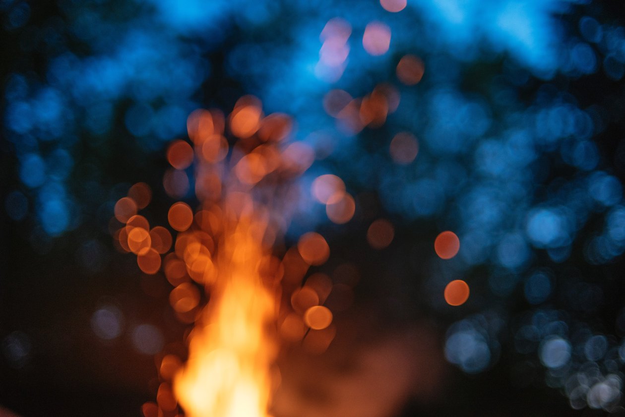 Fire Bokeh 5k