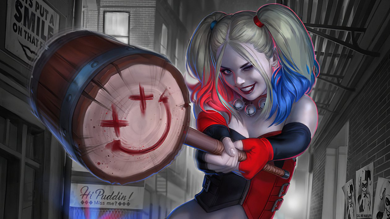 Harleyquinnart