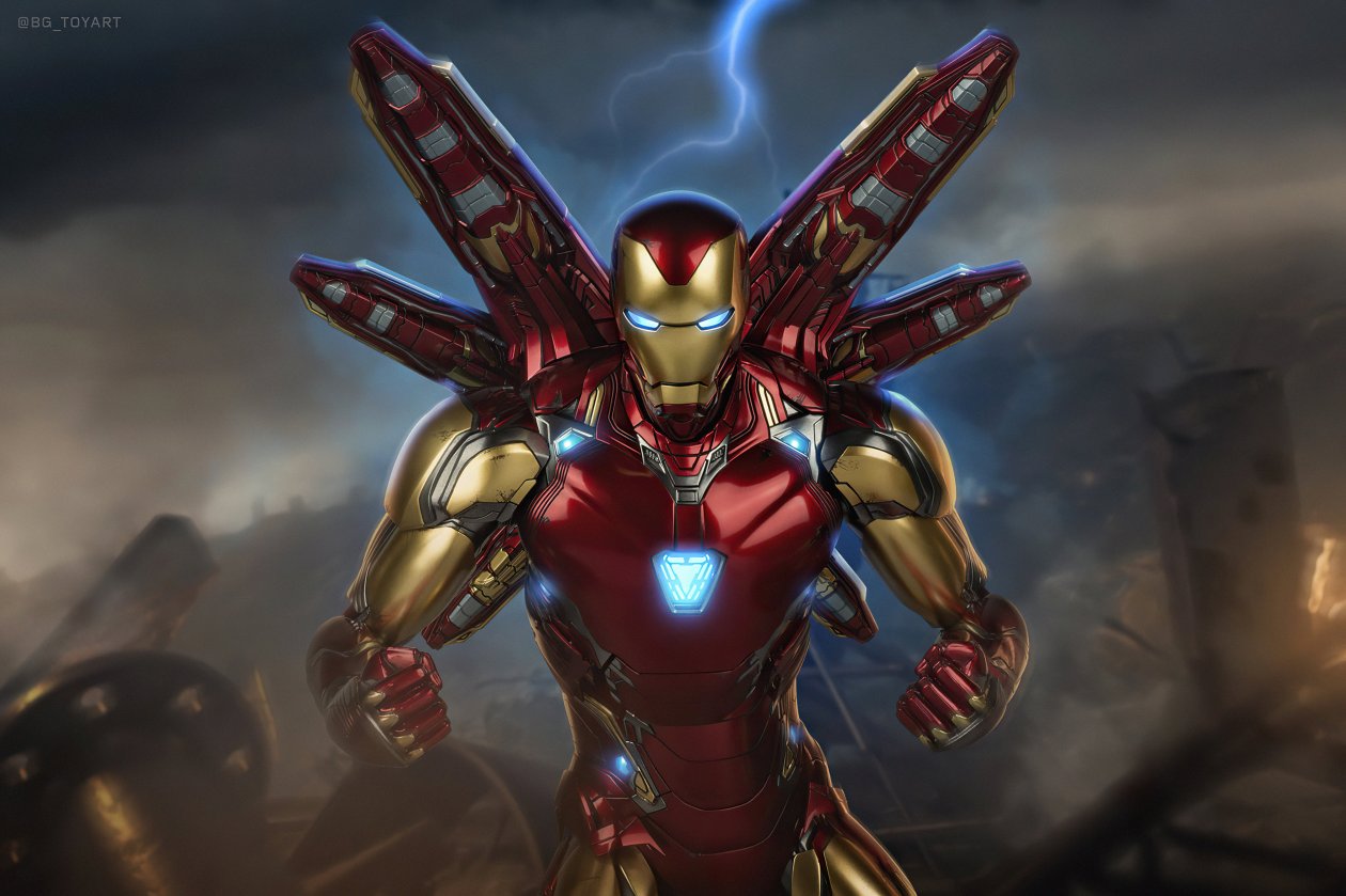 The Iron Man Mark 85 4k