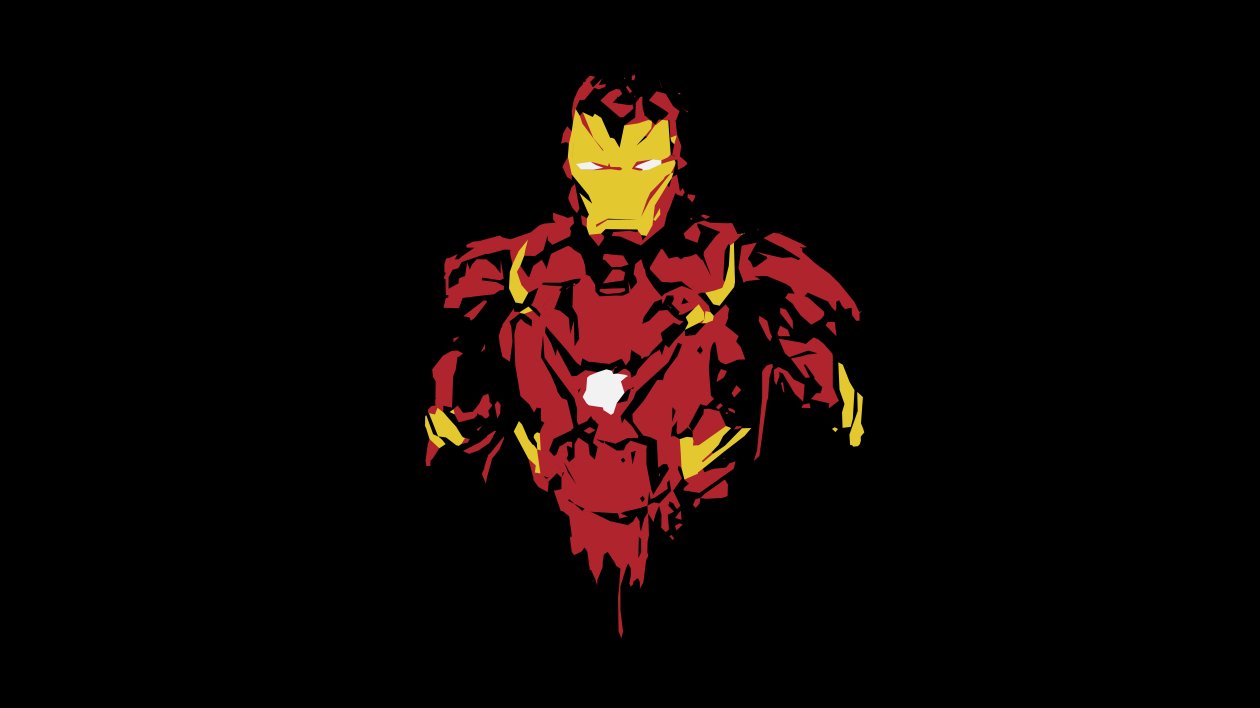Iron Man 8k Minimal