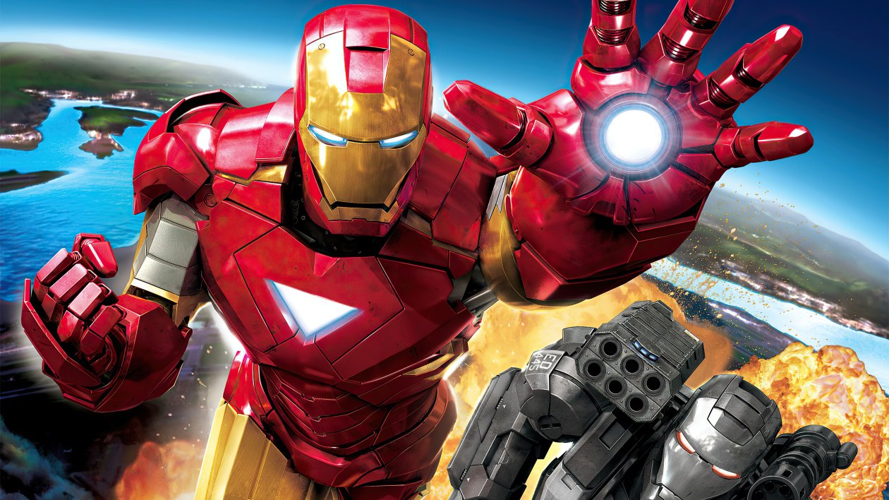 Red Iron Man 4k