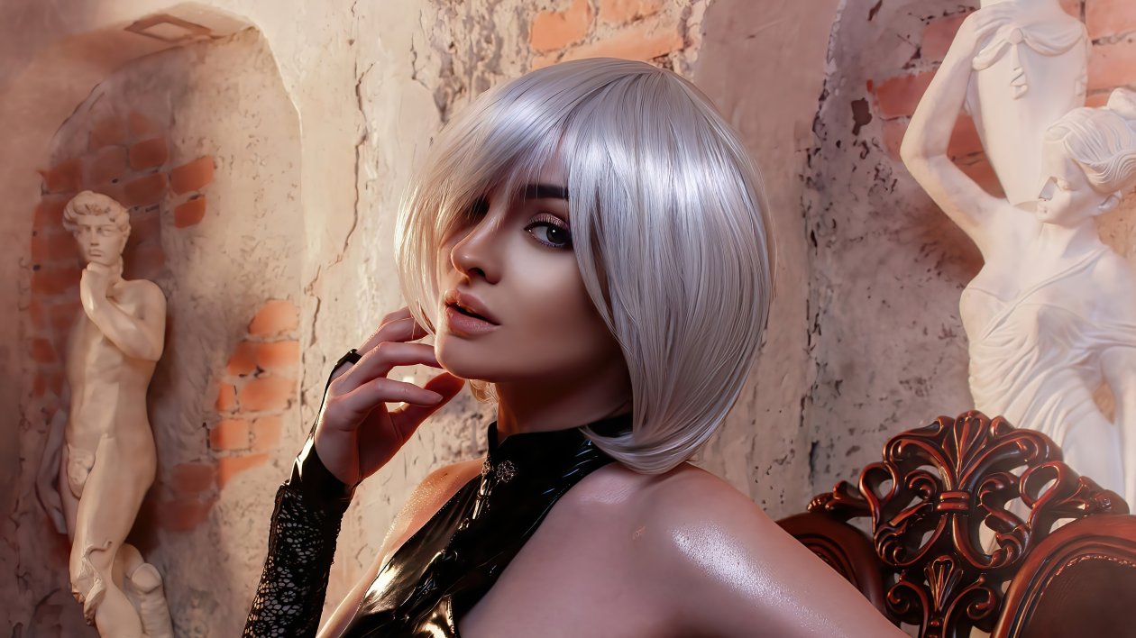2b Nier Automata Cosplay Girl 4k