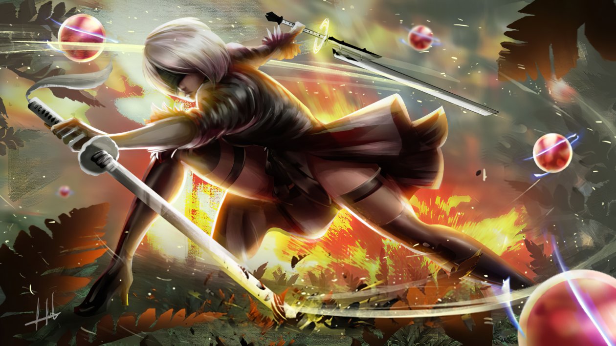 2b Nier Art New