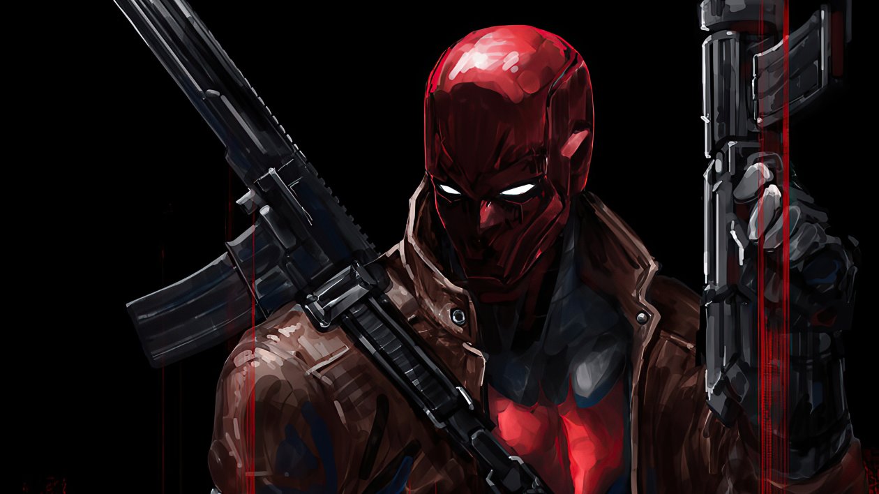 Red Hood With Gun