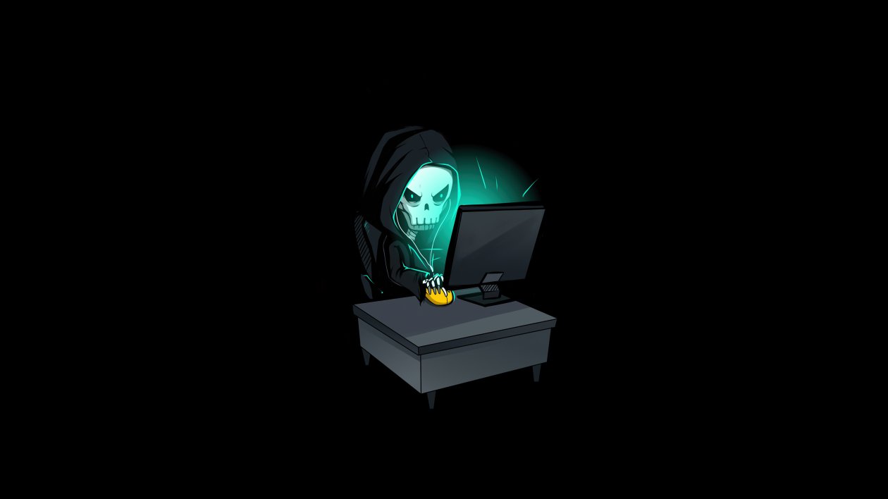 Skull Hacking Time 4k