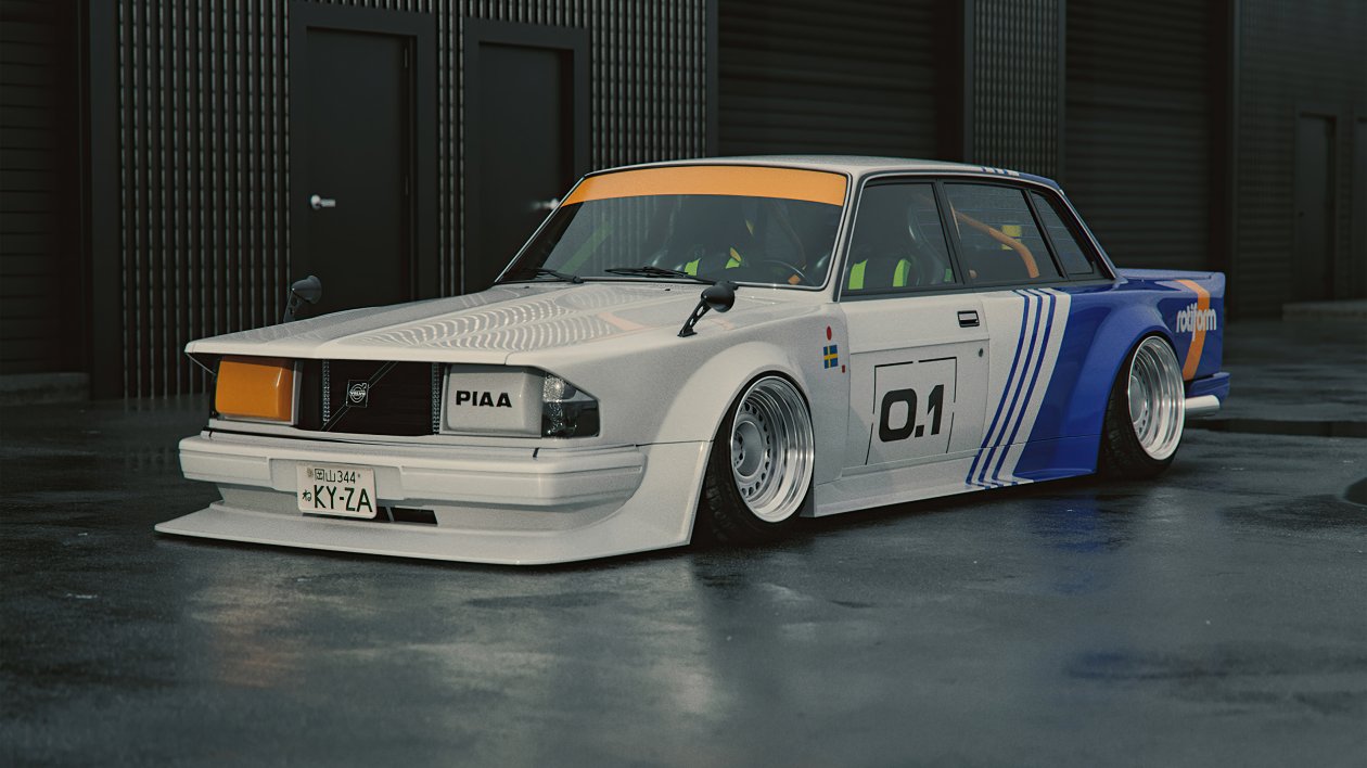 Volvo 240 Front