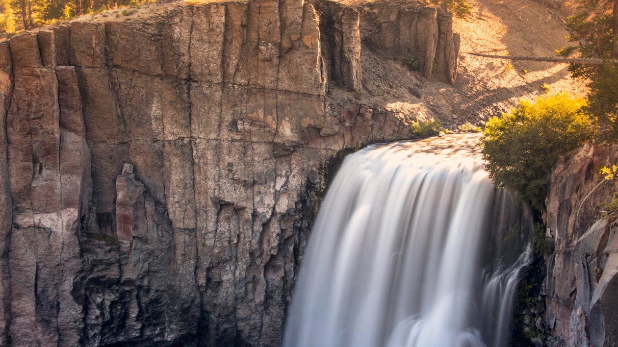 Devils Postpile National Monument Waterfall
