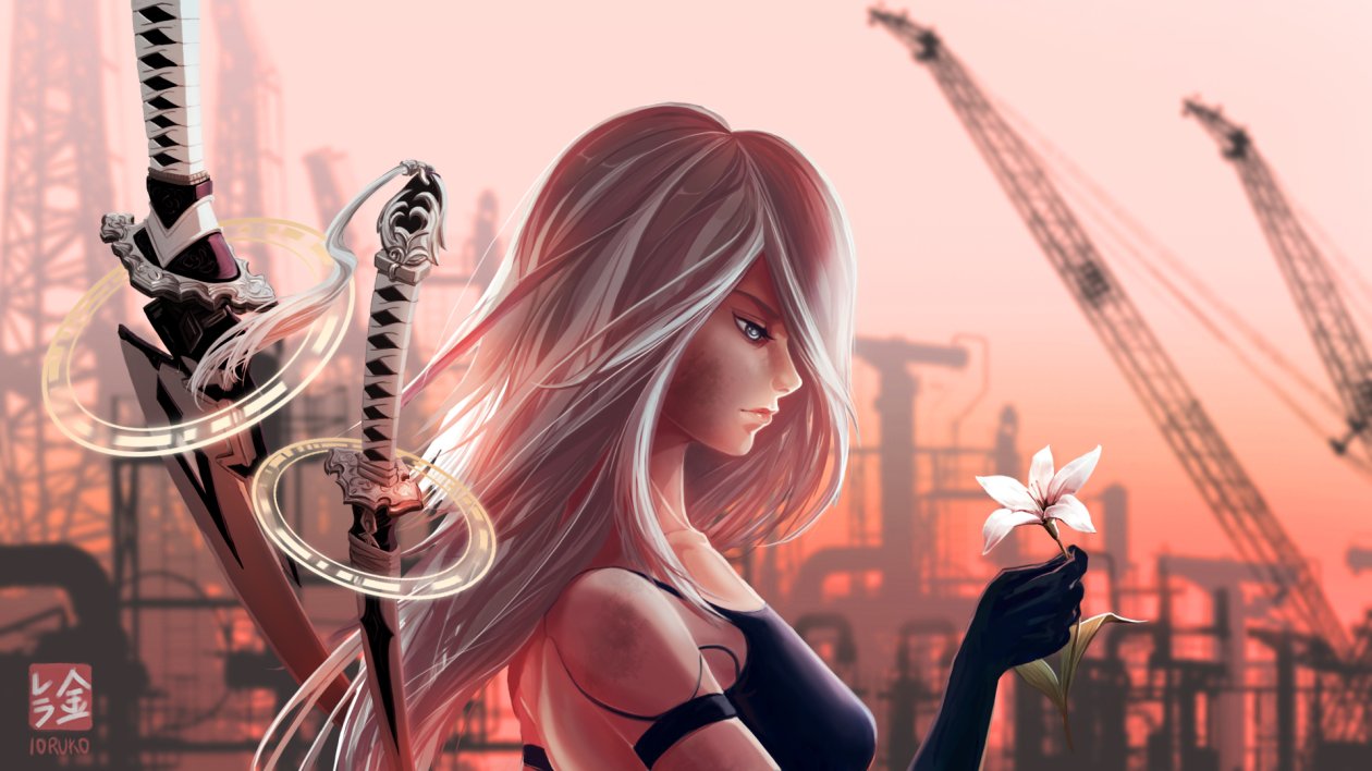 A2 Nier Automata Artwork