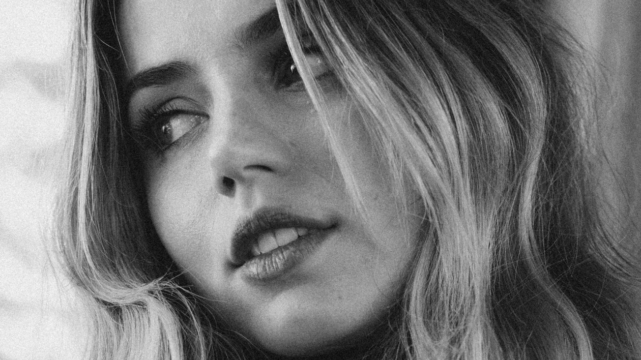 Ana De Armas Black And White Photoshoot