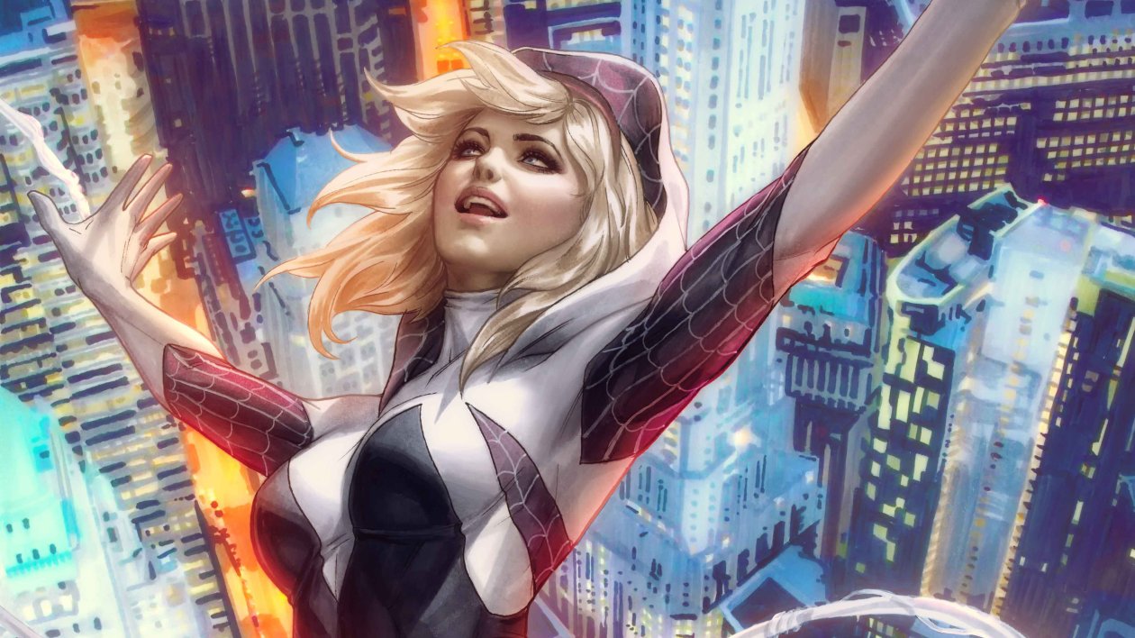 Spider Gwen Art 4k