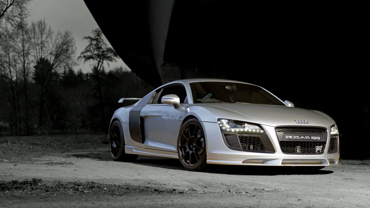 Audi R8 Silver