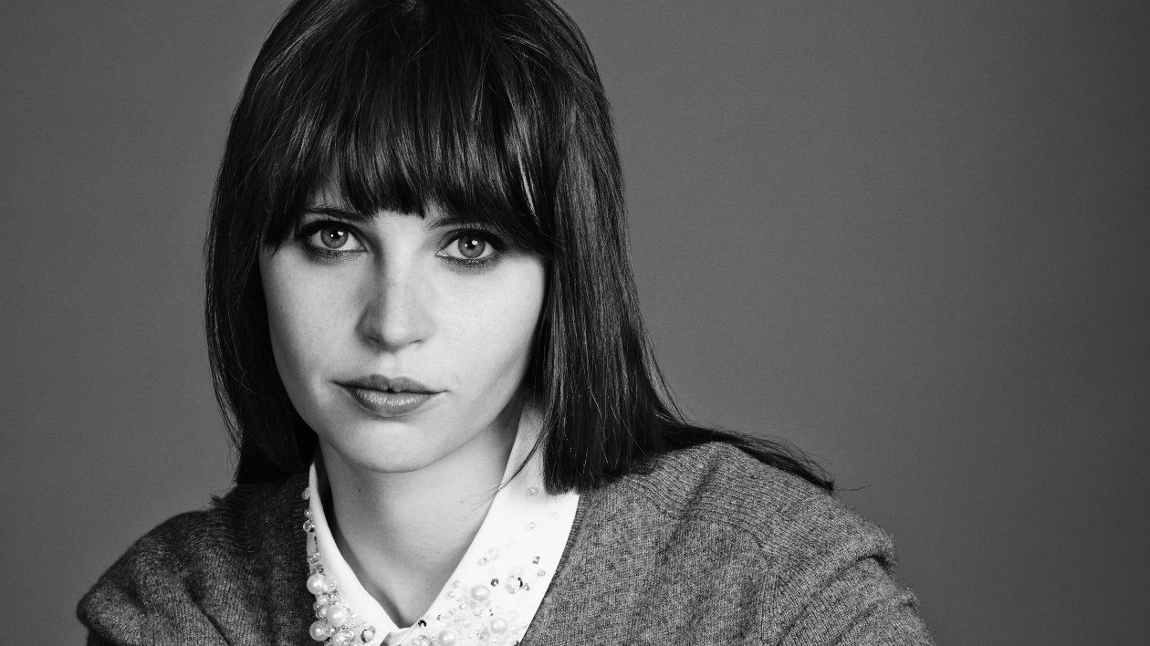 Felicity Jones In 2018 Monochrome