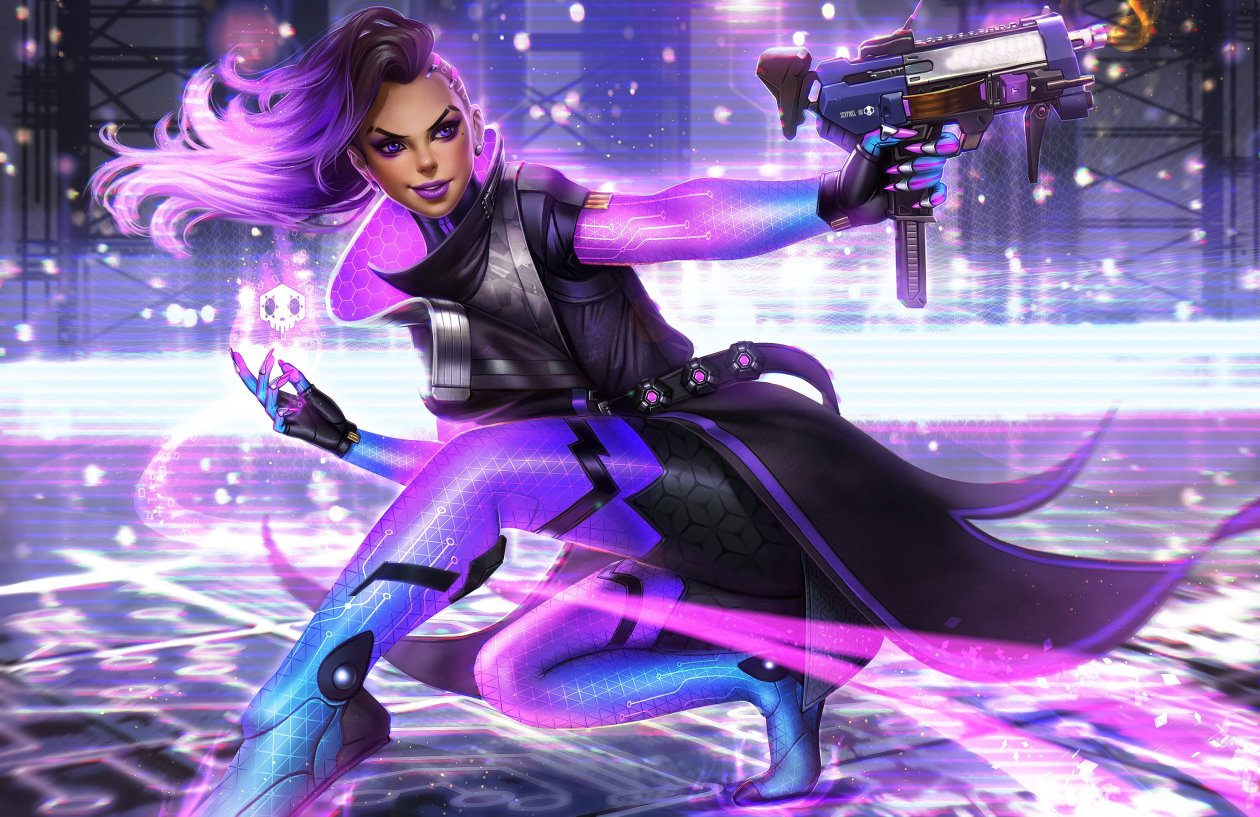 Sombra Overwatch Warrior