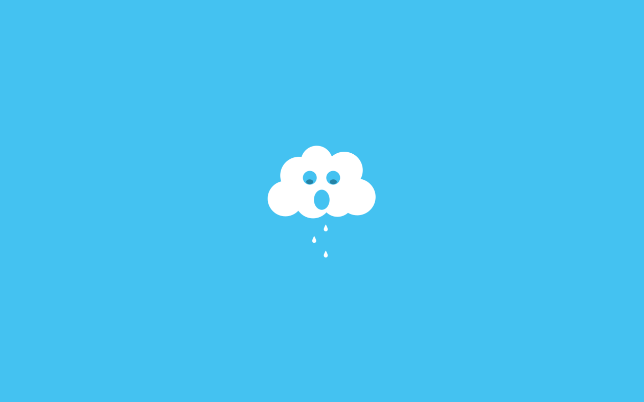 Rain Clouds Minimalism