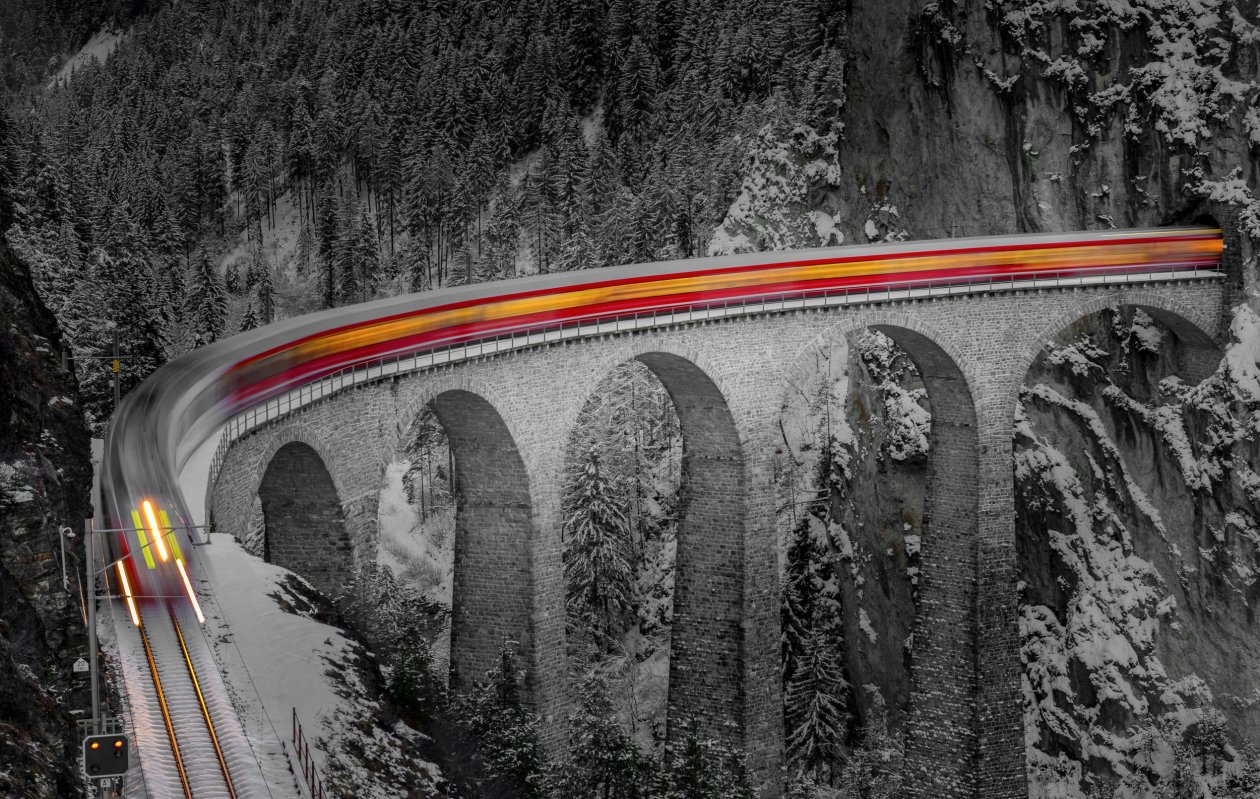 Train Time Lapse