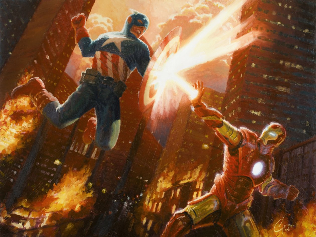 Iron Man Vs Captain America