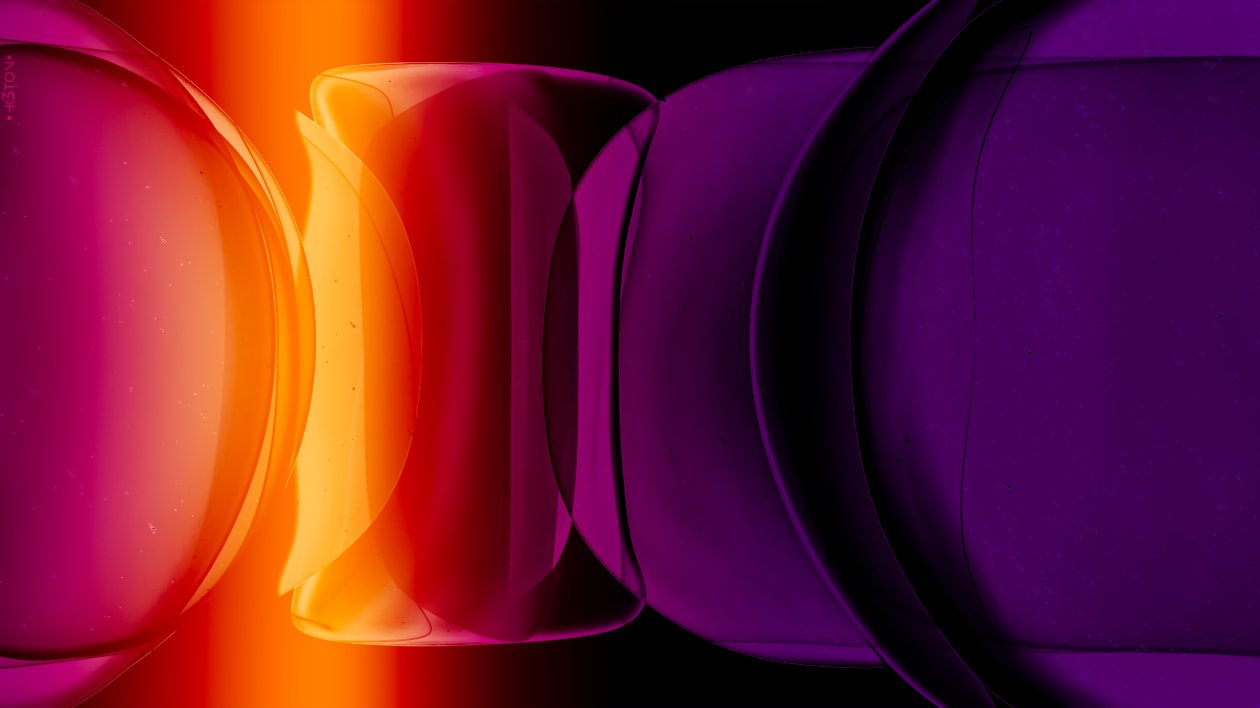 Bubbles Shape Abstract 4k