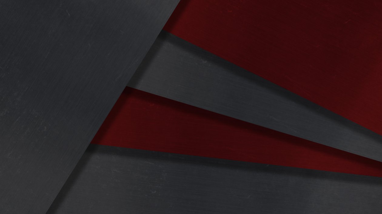 Grey Red Metal