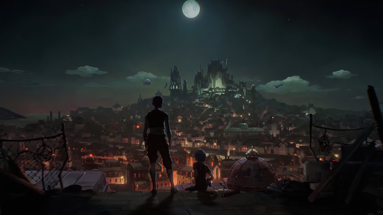 Jinx And Vi League Of Legends In Arcane 4k