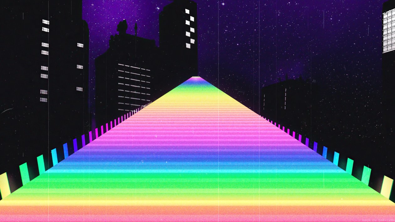 Retro Stairs 4k