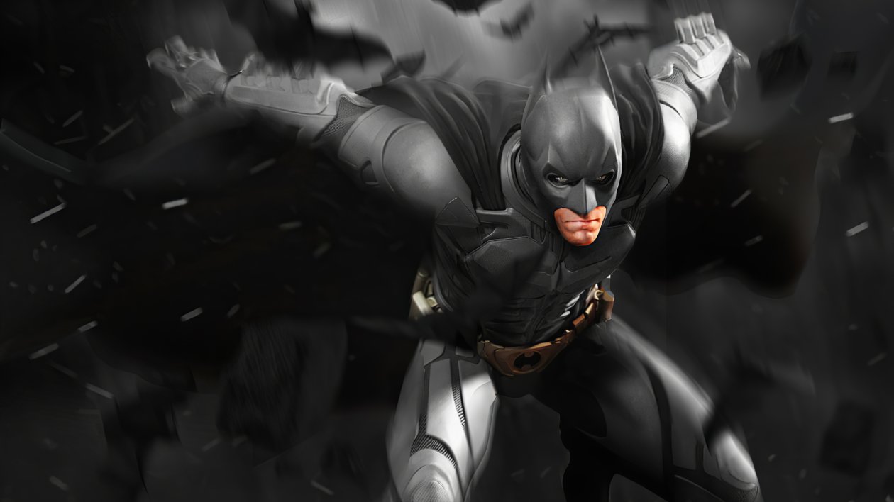 Batman Christian Bale Artwork