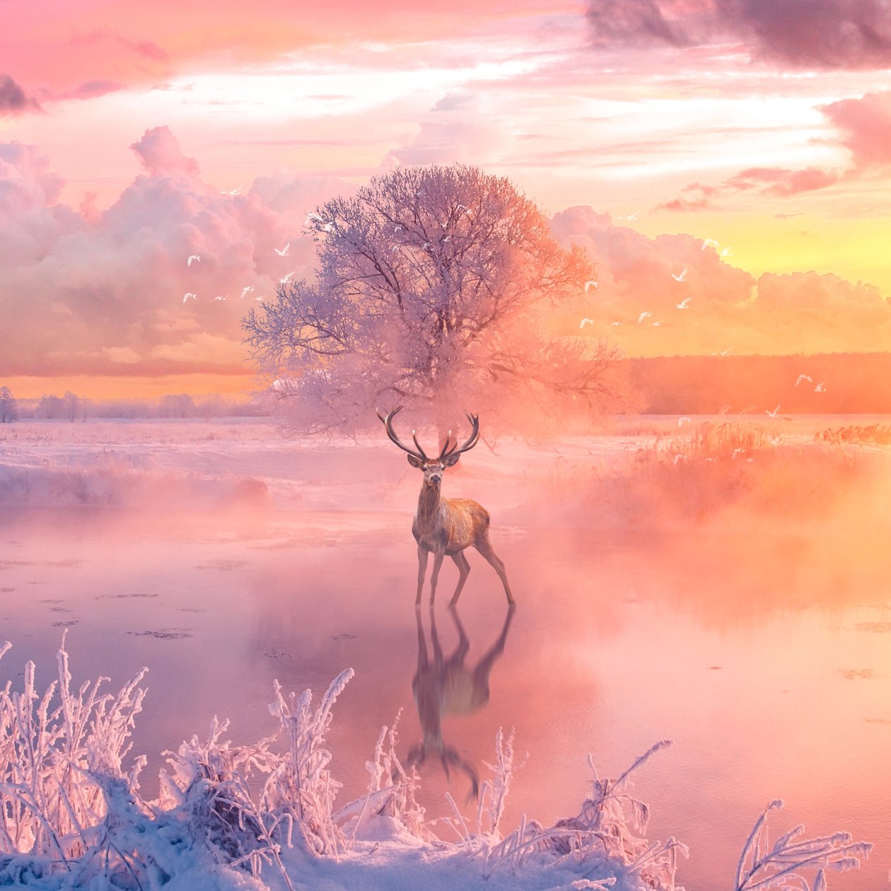 Reindeer Fantasy Arts