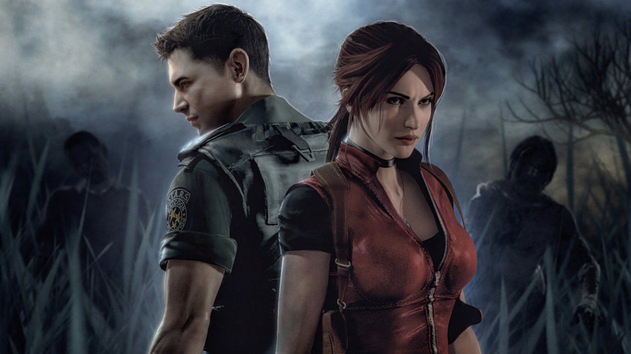 Claire Redfield And Leon Resident Evil
