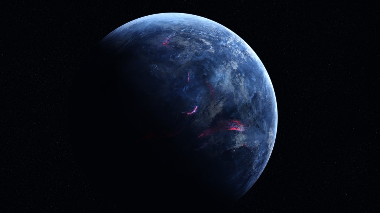 Earth Space View 4k