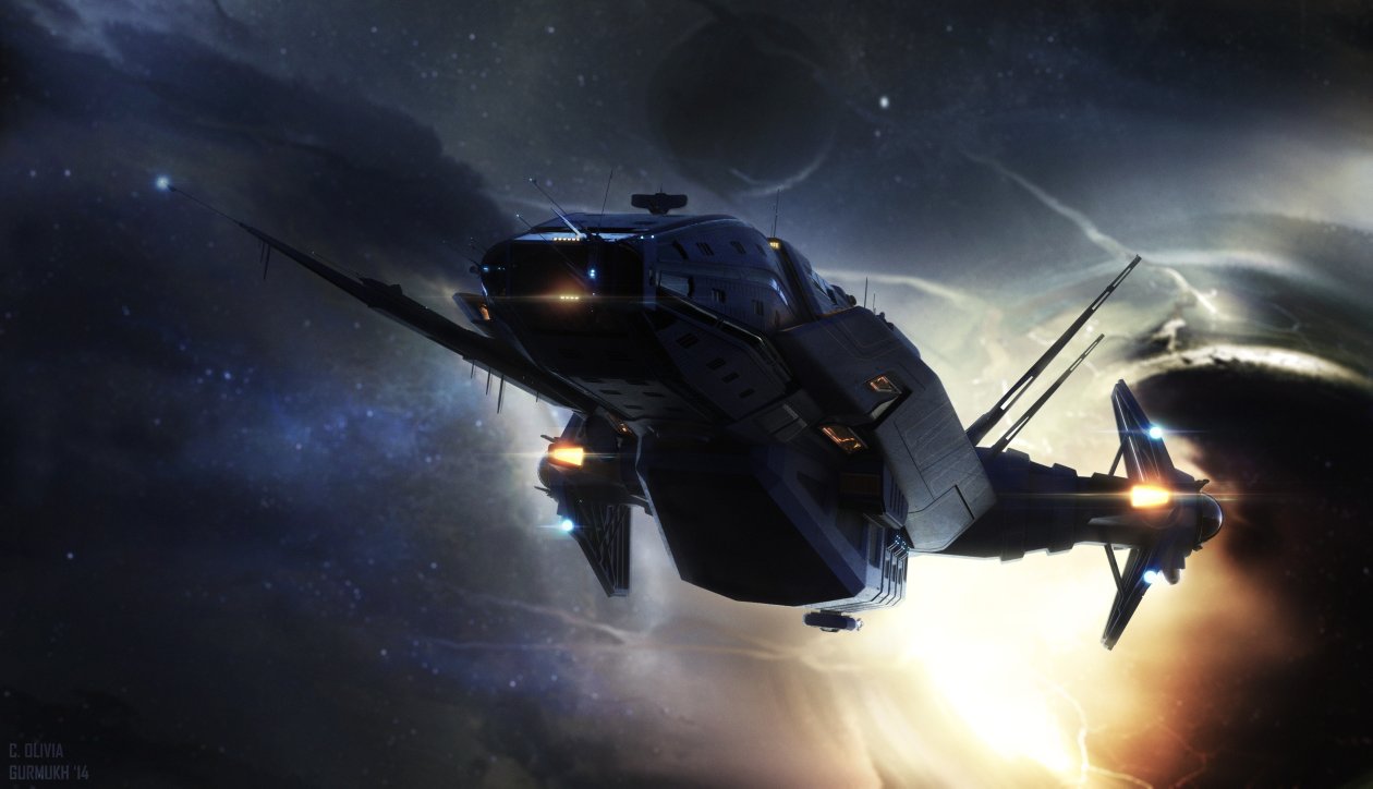 Star Citizen Spaceship 4k