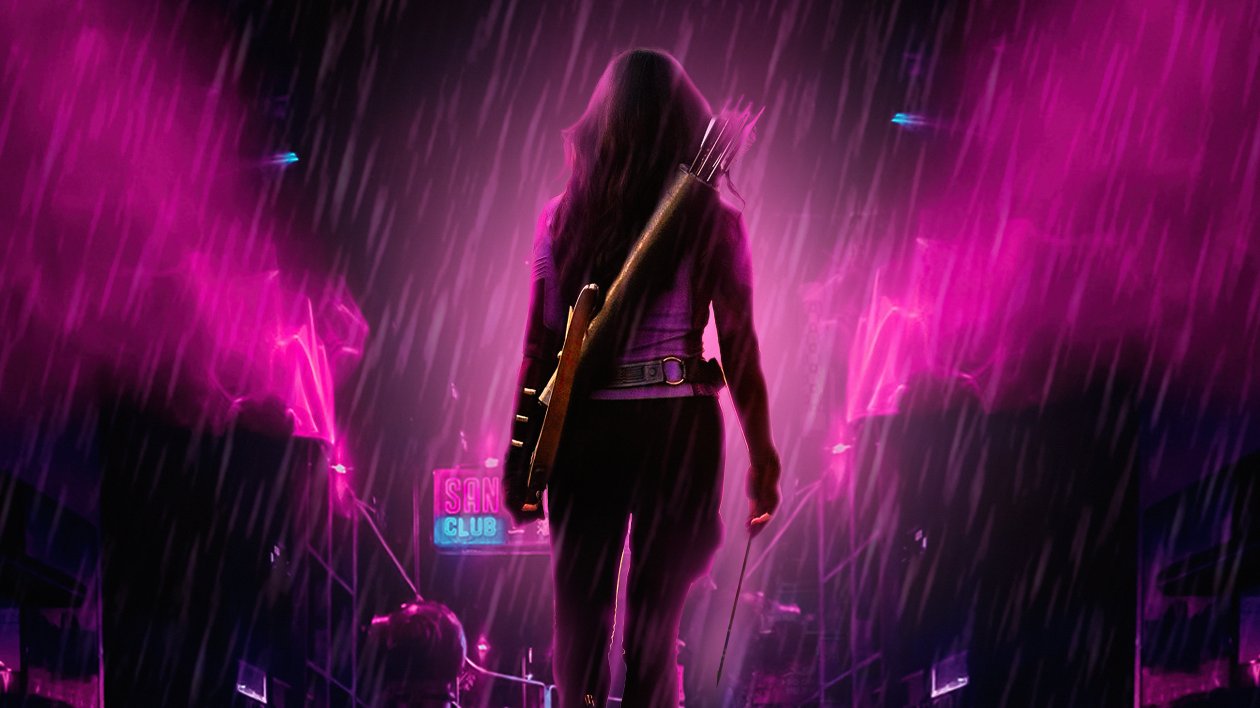 Kate Bishop From Hawkeye Poster 4k