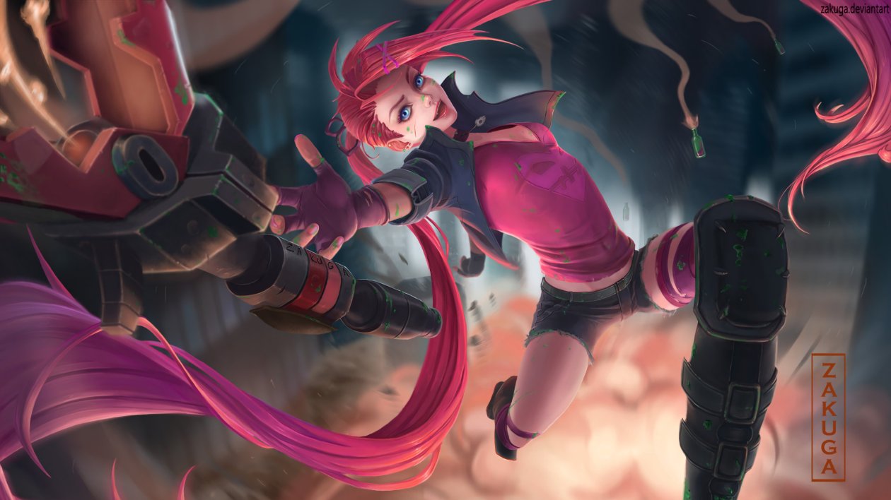 Fond d'écran Slayer Jinx 4k