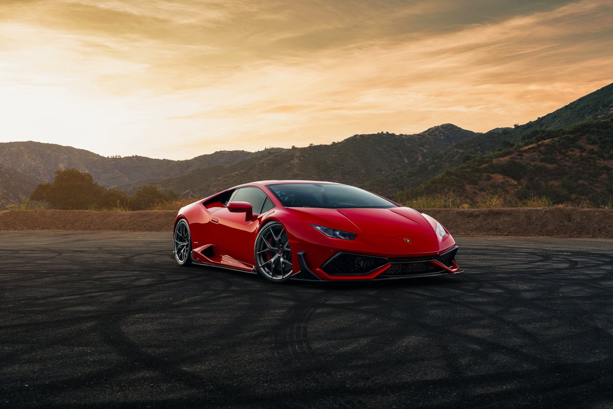 Lamborghini Huracan Red Car