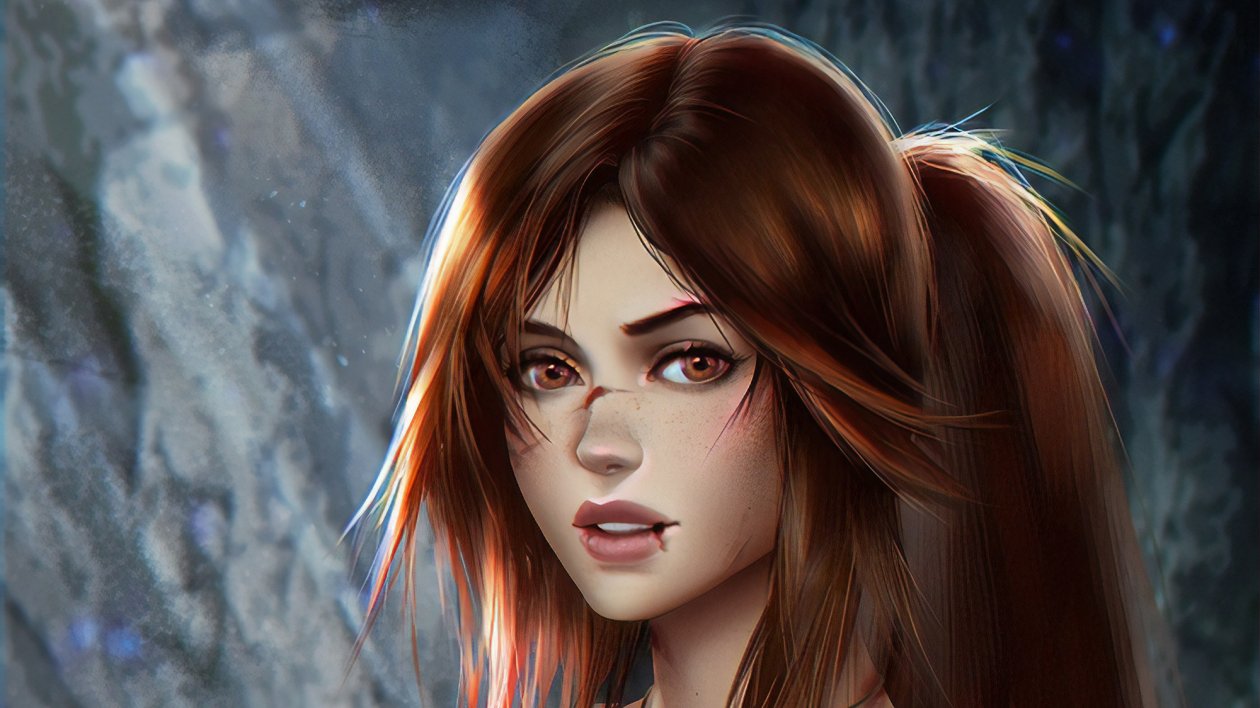 Lara Croft Fantasyart