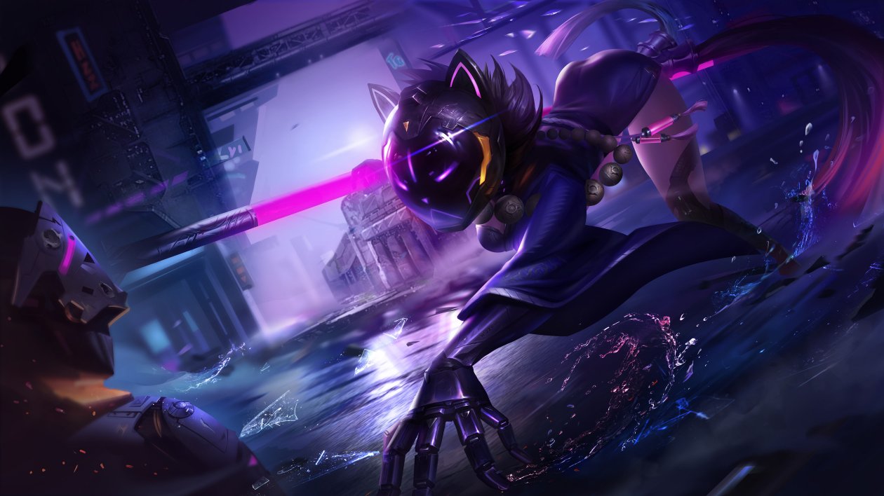 Scifi Ninja Cat Girl 4k