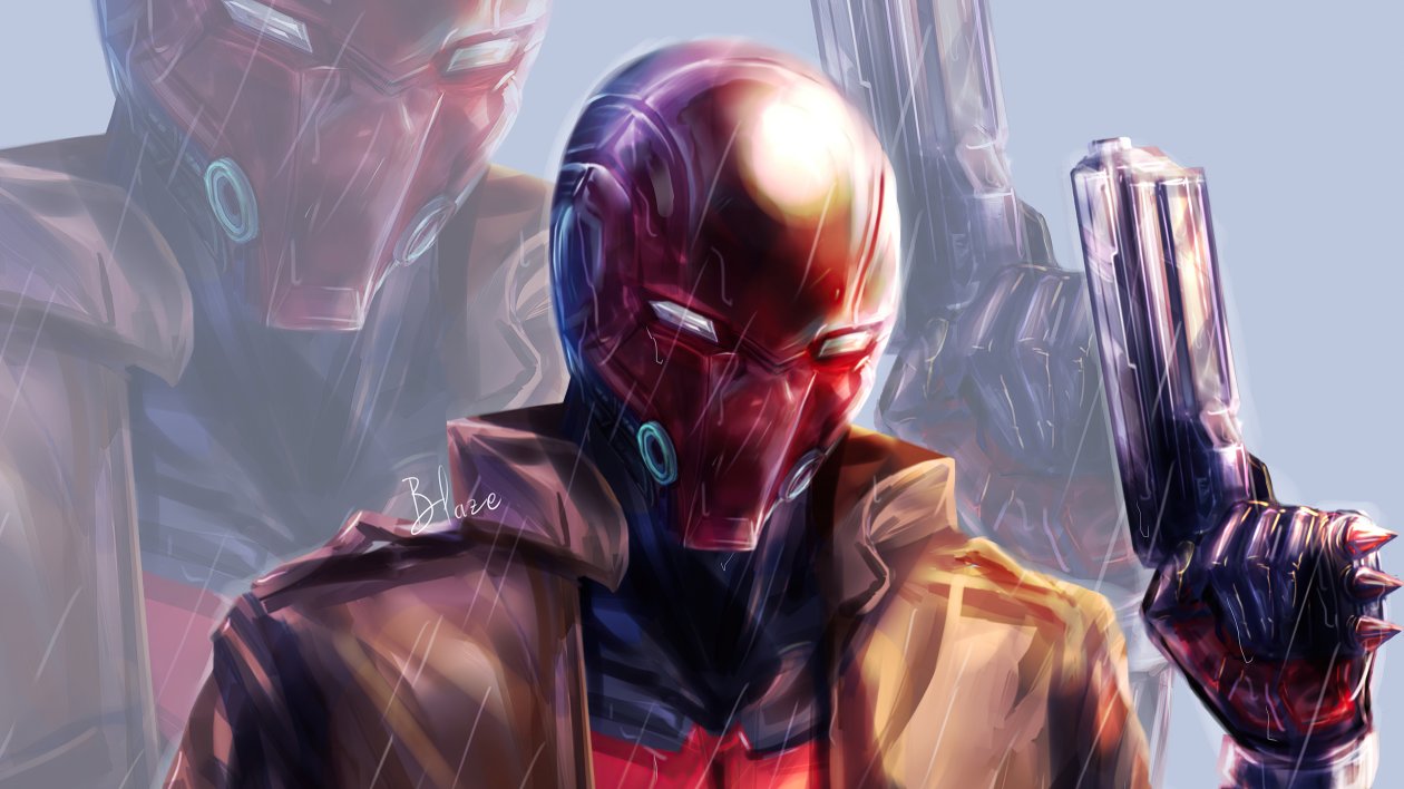 4k Red Hood 2020 Art