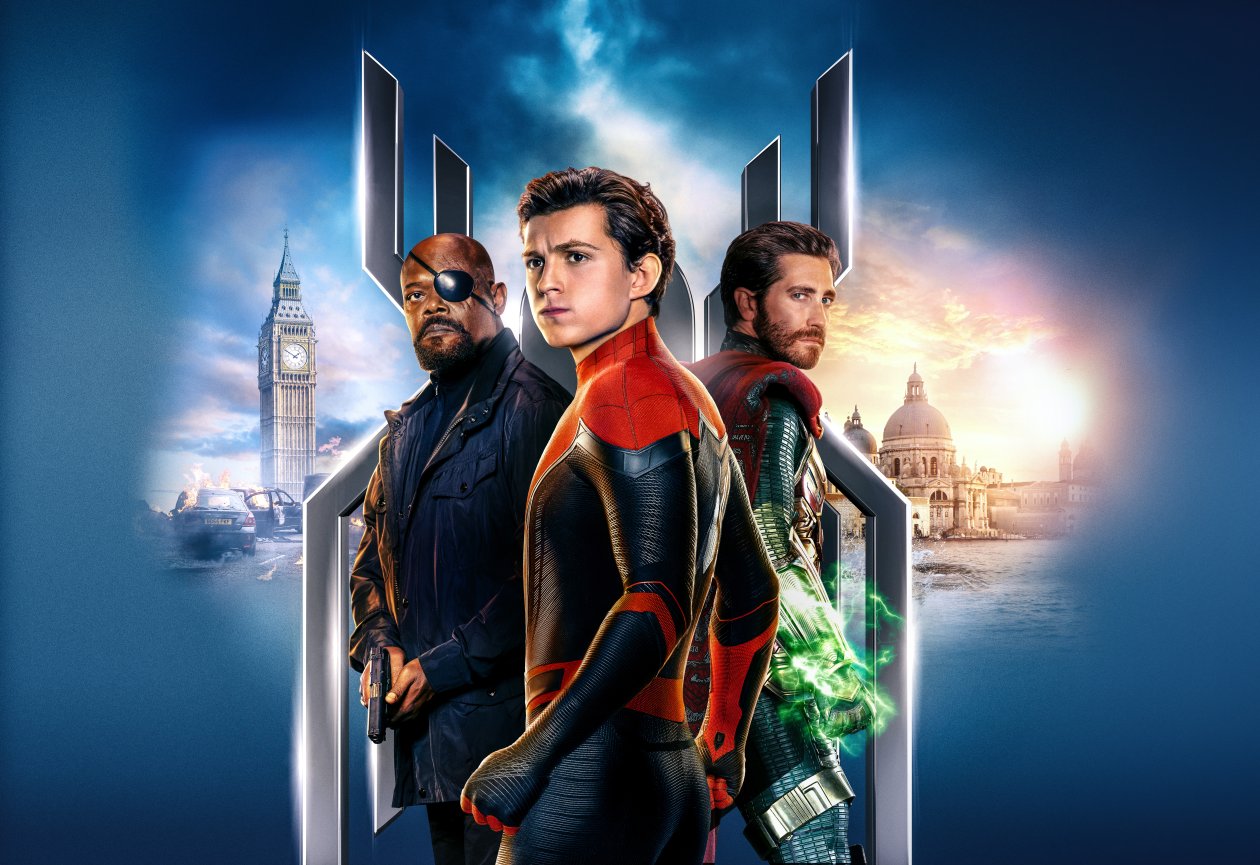 Spiderman Far From Home Movie 8k
